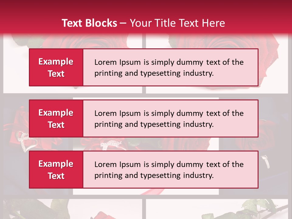 Fidanzamento Pacchetto Ricorrenza PowerPoint Template