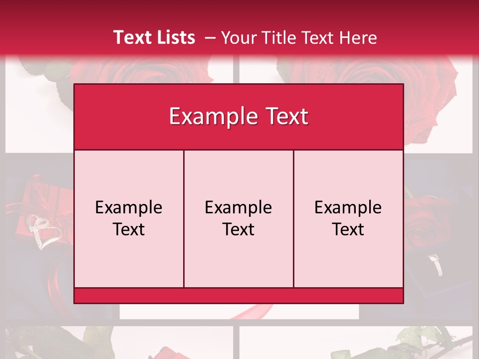 Fidanzamento Pacchetto Ricorrenza PowerPoint Template