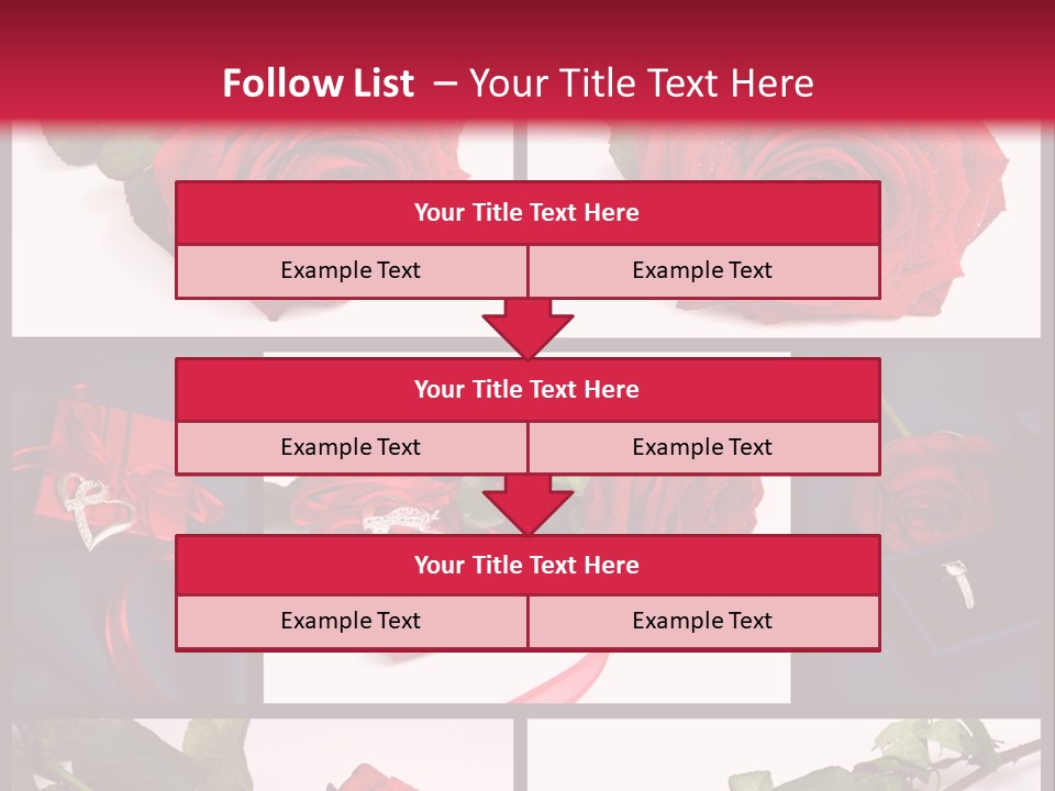 Fidanzamento Pacchetto Ricorrenza PowerPoint Template