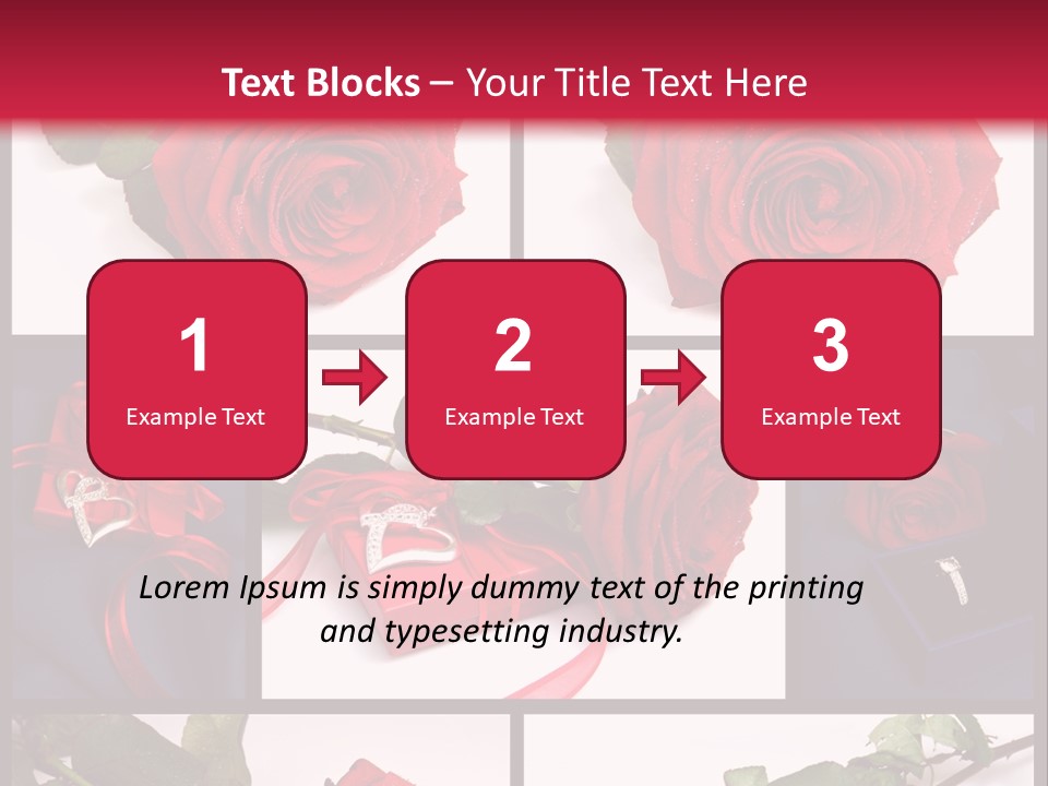 Fidanzamento Pacchetto Ricorrenza PowerPoint Template