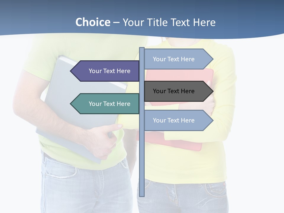 Perfezione San Valentino Pacco PowerPoint Template