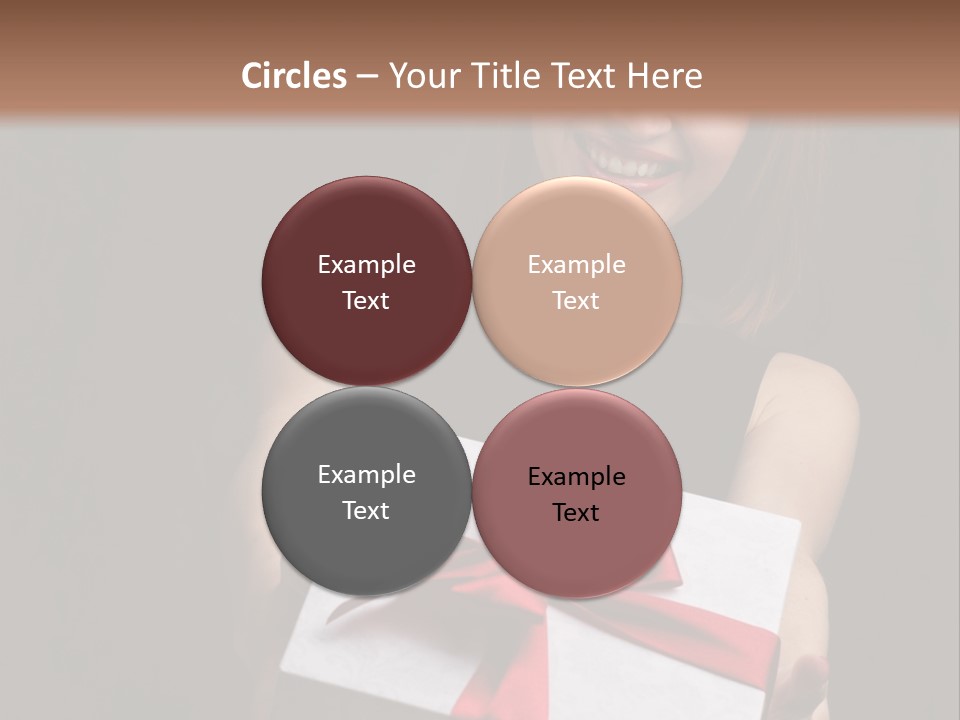 Perfezione Rossa Fidanzamento PowerPoint Template