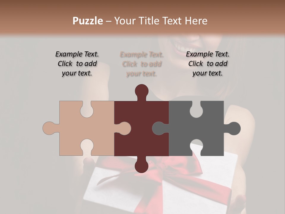 Perfezione Rossa Fidanzamento PowerPoint Template