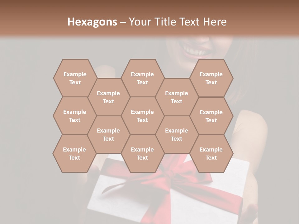 Perfezione Rossa Fidanzamento PowerPoint Template