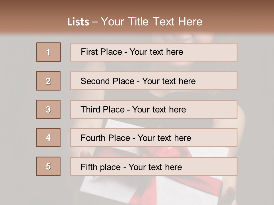 Perfezione Rossa Fidanzamento PowerPoint Template