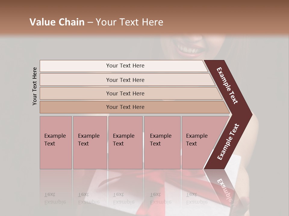 Perfezione Rossa Fidanzamento PowerPoint Template