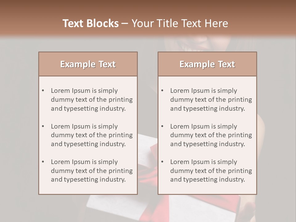 Perfezione Rossa Fidanzamento PowerPoint Template