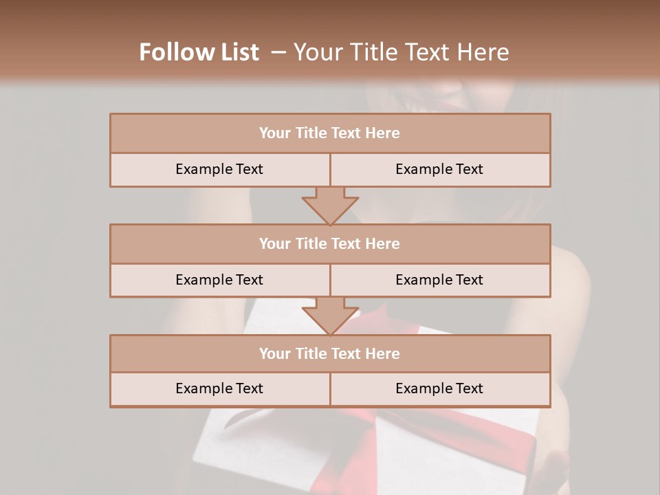 Perfezione Rossa Fidanzamento PowerPoint Template