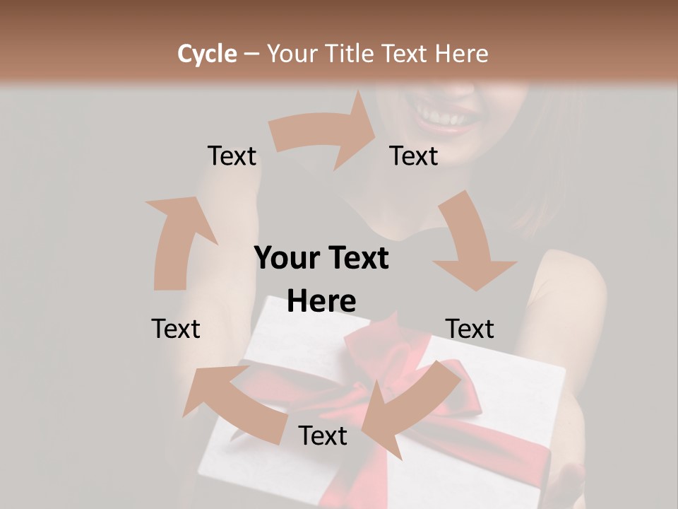 Perfezione Rossa Fidanzamento PowerPoint Template