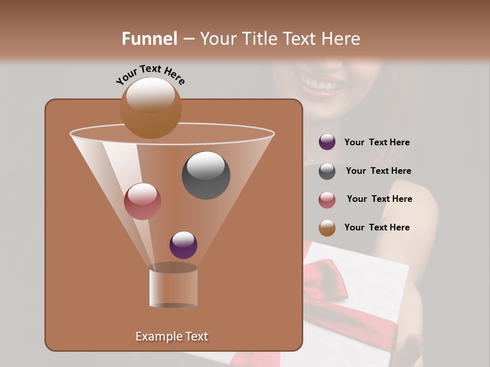 Perfezione Rossa Fidanzamento PowerPoint Template