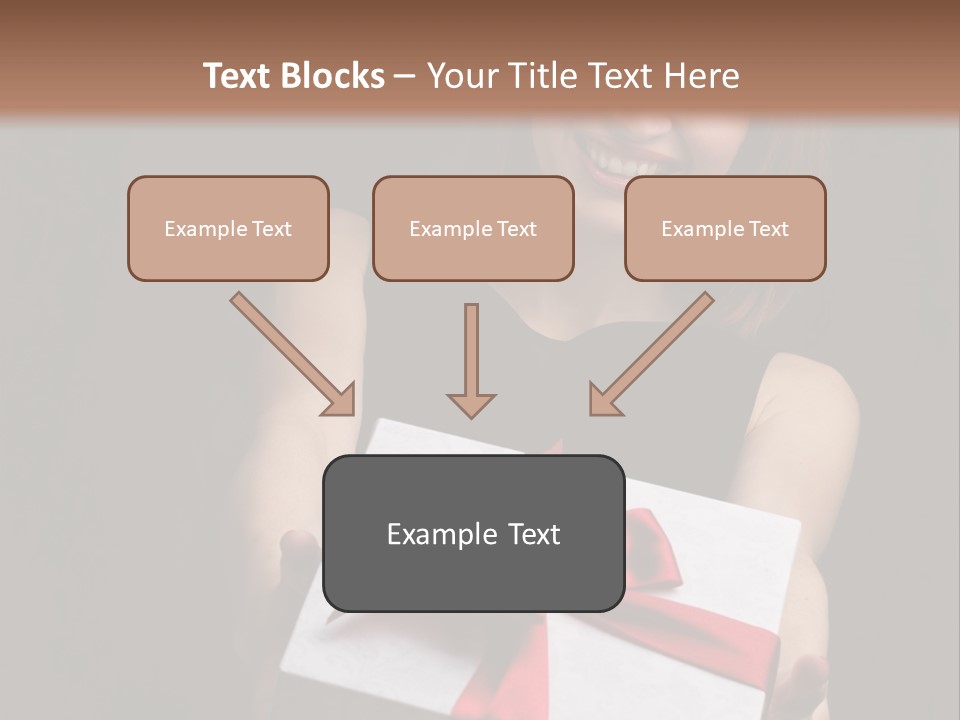 Perfezione Rossa Fidanzamento PowerPoint Template