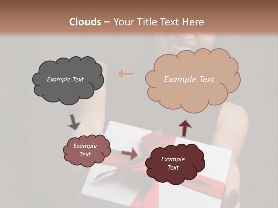 Perfezione Rossa Fidanzamento PowerPoint Template