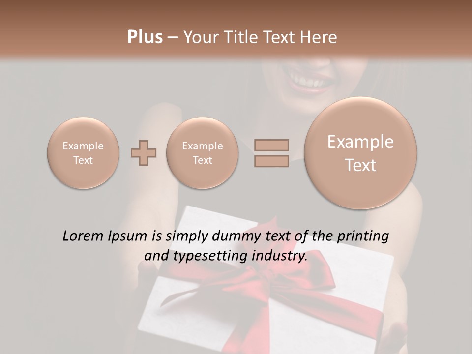 Perfezione Rossa Fidanzamento PowerPoint Template