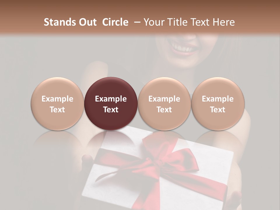 Perfezione Rossa Fidanzamento PowerPoint Template