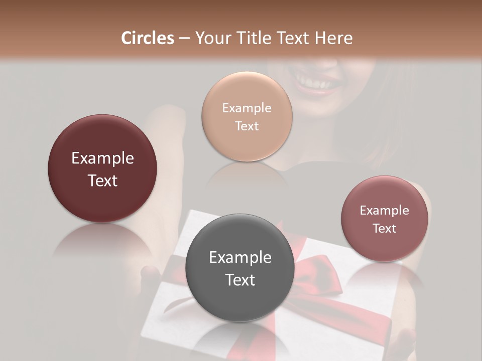 Perfezione Rossa Fidanzamento PowerPoint Template
