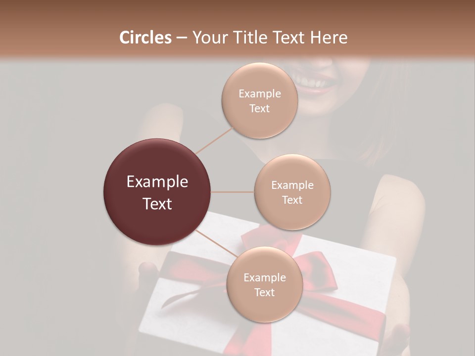 Perfezione Rossa Fidanzamento PowerPoint Template