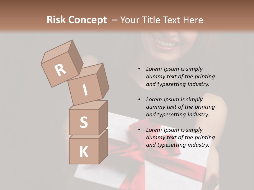 Perfezione Rossa Fidanzamento PowerPoint Template