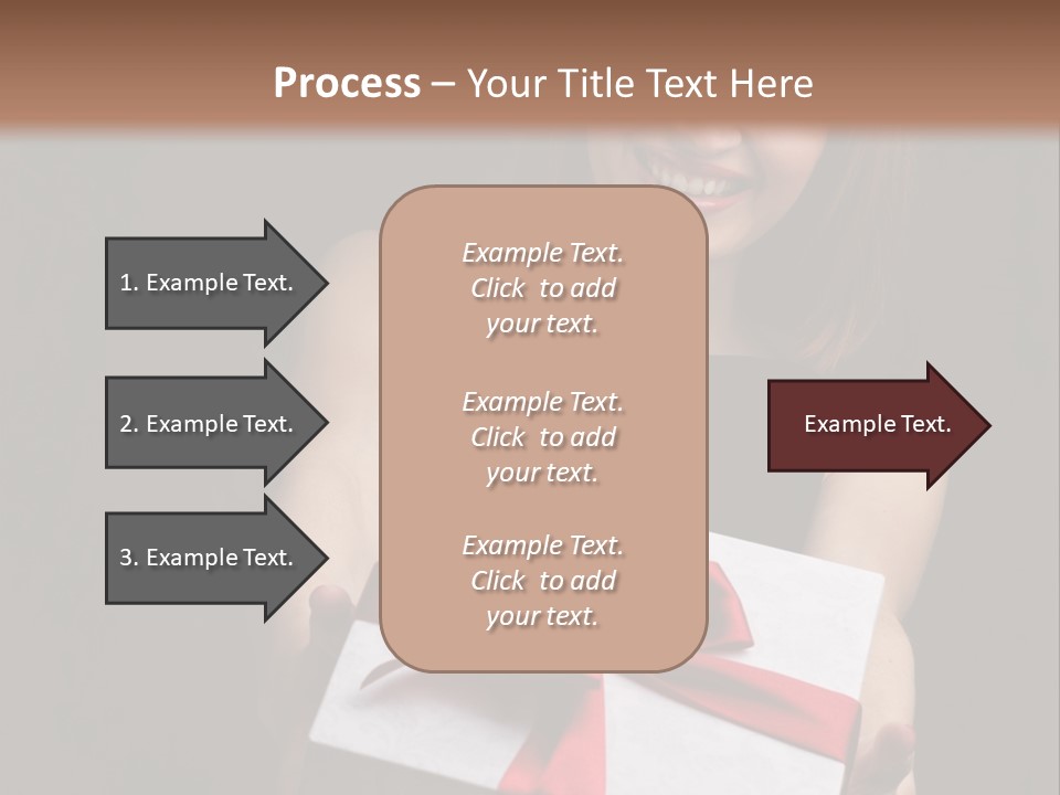 Perfezione Rossa Fidanzamento PowerPoint Template