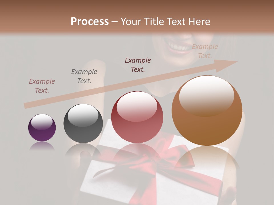 Perfezione Rossa Fidanzamento PowerPoint Template
