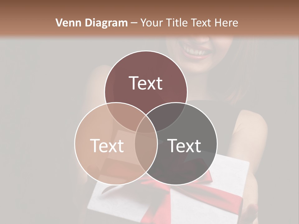 Perfezione Rossa Fidanzamento PowerPoint Template
