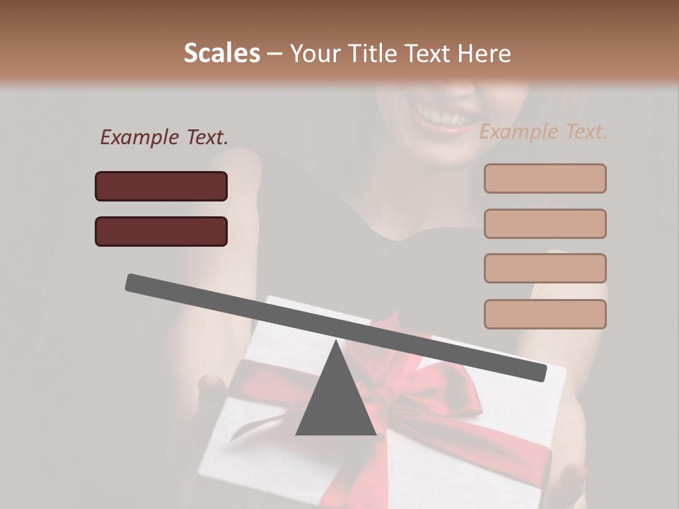 Perfezione Rossa Fidanzamento PowerPoint Template