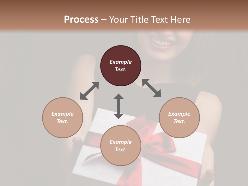 Perfezione Rossa Fidanzamento PowerPoint Template