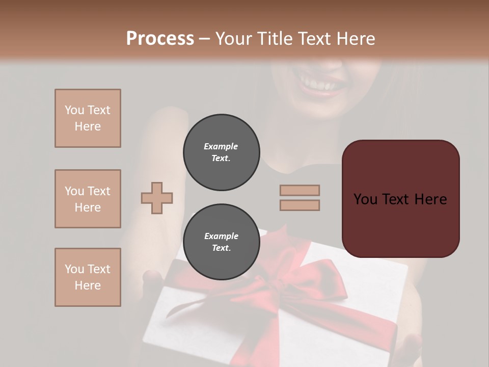 Perfezione Rossa Fidanzamento PowerPoint Template