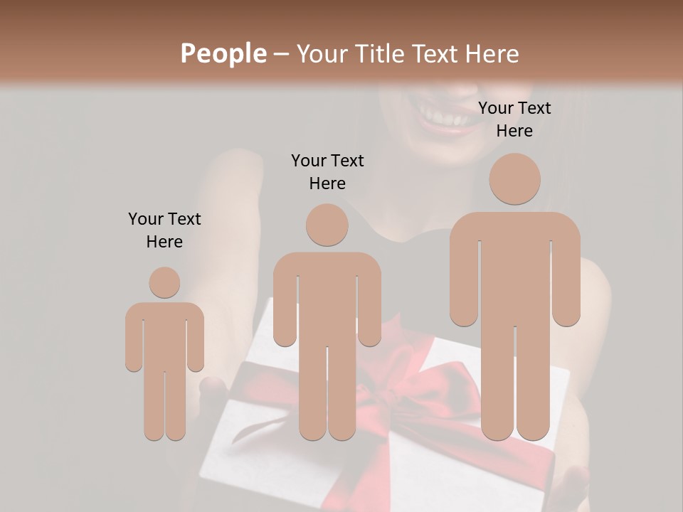 Perfezione Rossa Fidanzamento PowerPoint Template