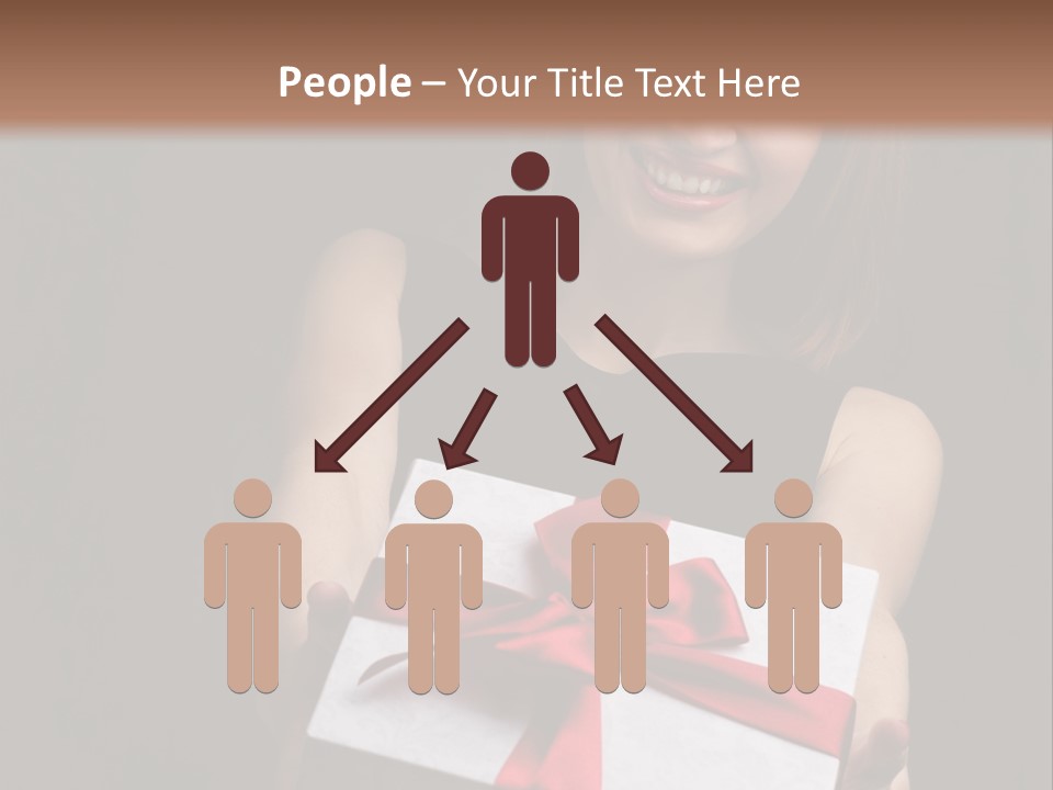 Perfezione Rossa Fidanzamento PowerPoint Template