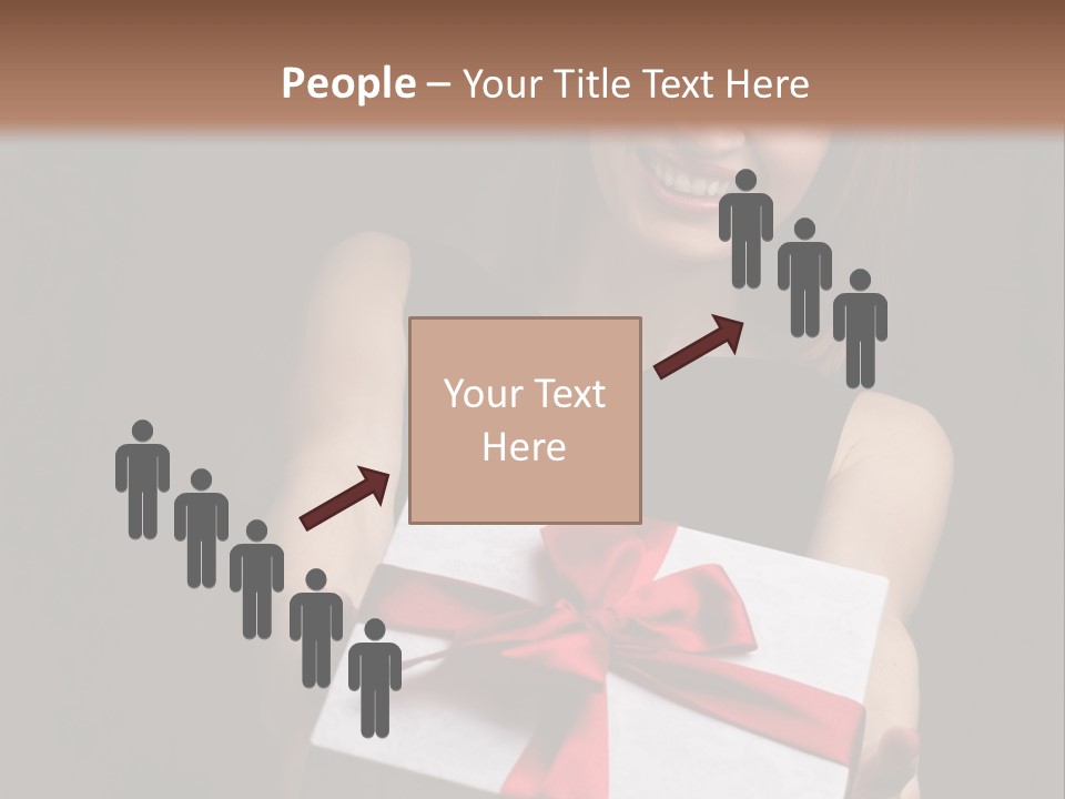 Perfezione Rossa Fidanzamento PowerPoint Template