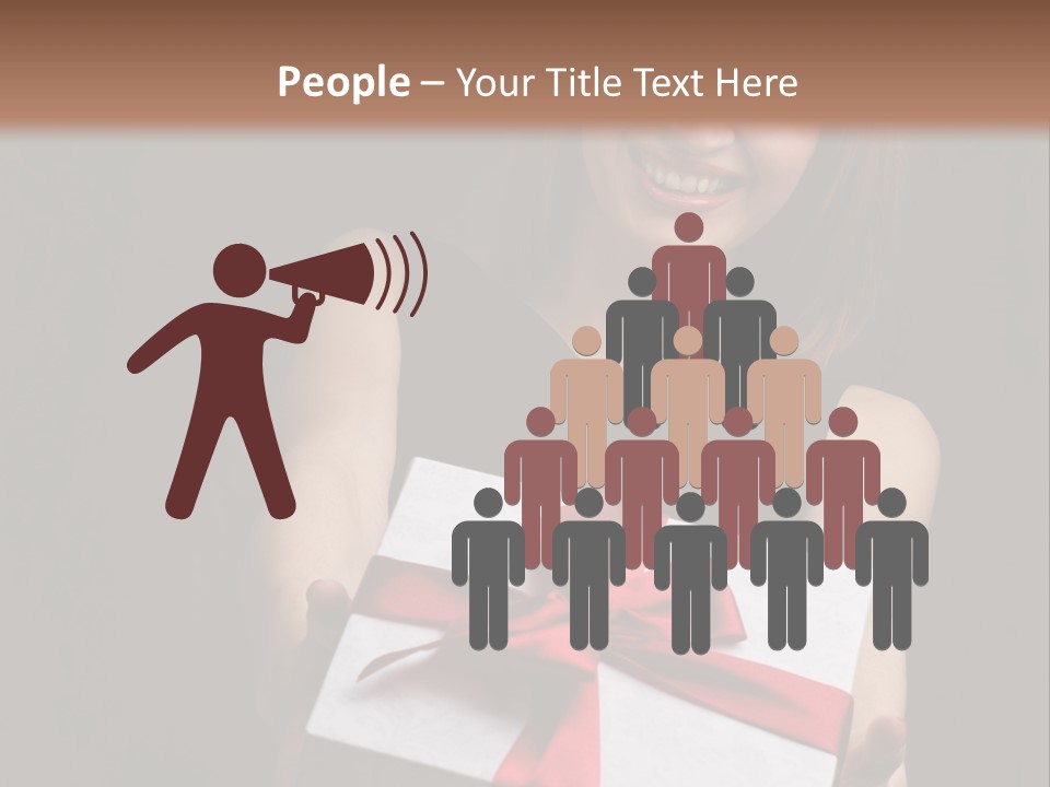 Perfezione Rossa Fidanzamento PowerPoint Template