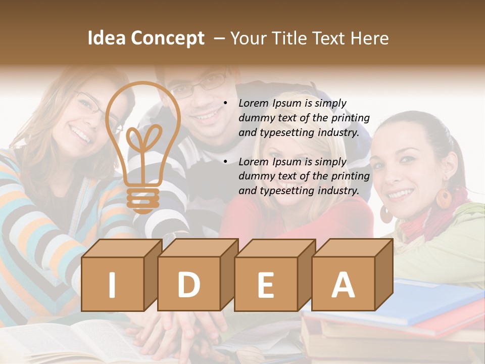 Bocciolo Perfezione Simbolo PowerPoint Template