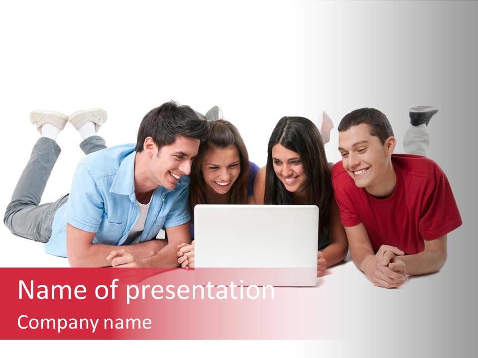 Bella Gambo San Valentino PowerPoint Template