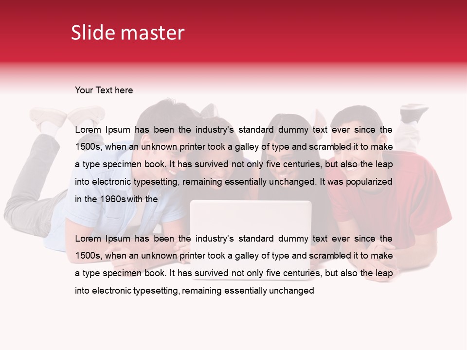 Bella Gambo San Valentino PowerPoint Template