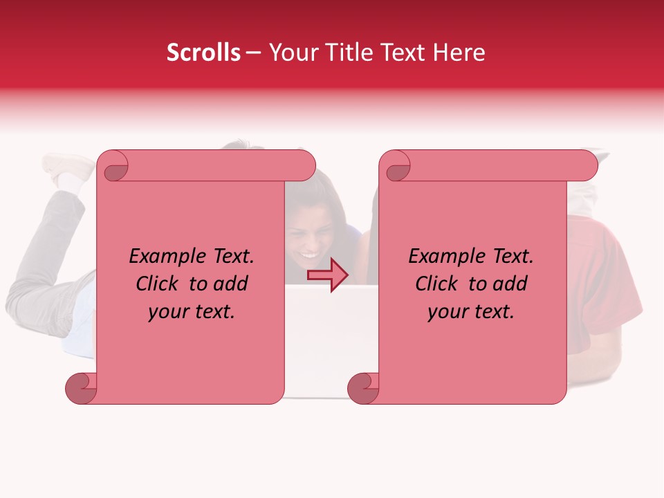 Bella Gambo San Valentino PowerPoint Template