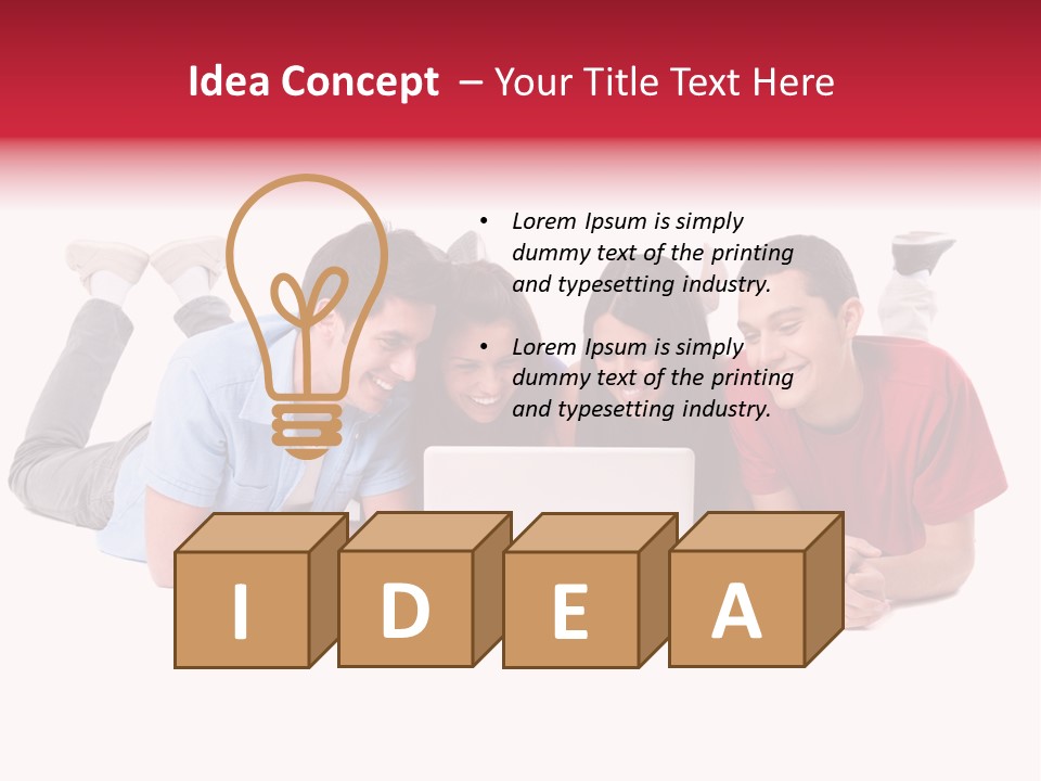 Bella Gambo San Valentino PowerPoint Template