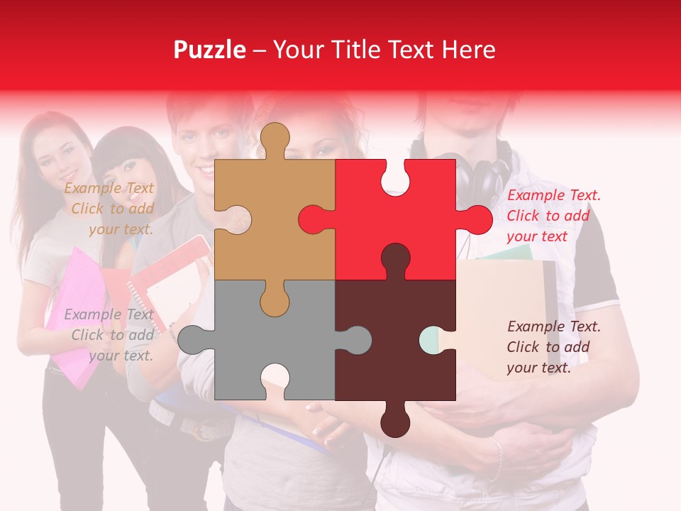 Fidanzamento Foglia Naturale PowerPoint Template