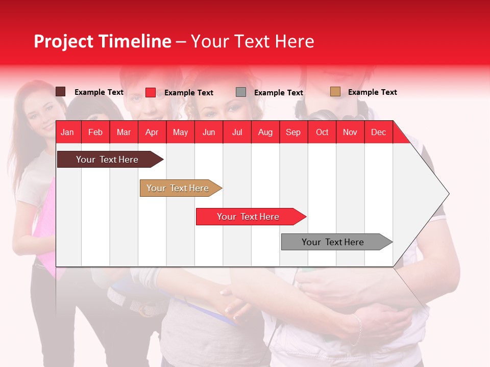 Fidanzamento Foglia Naturale PowerPoint Template