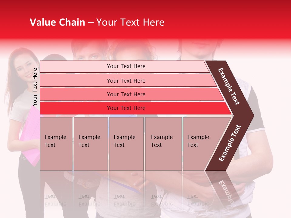 Fidanzamento Foglia Naturale PowerPoint Template