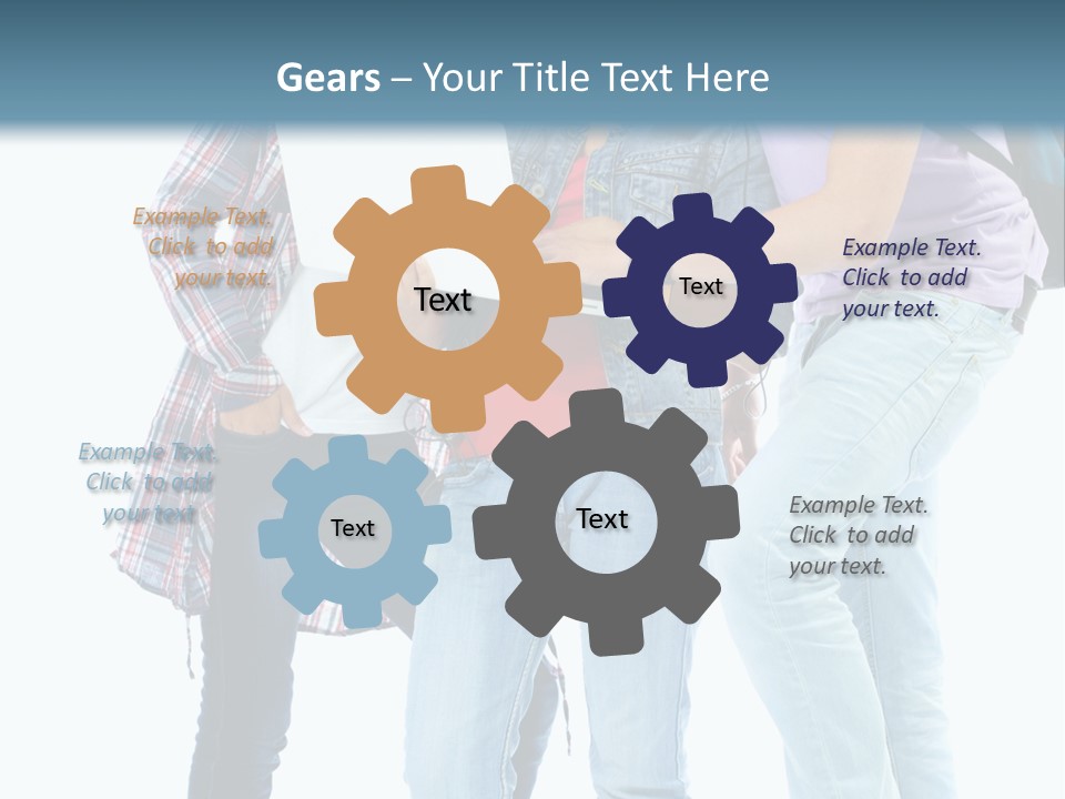 Rosa Gambo Pacchetto PowerPoint Template