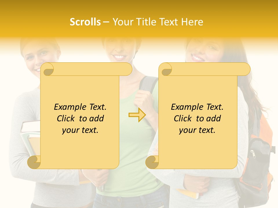 Natura Nastro San Valentino PowerPoint Template