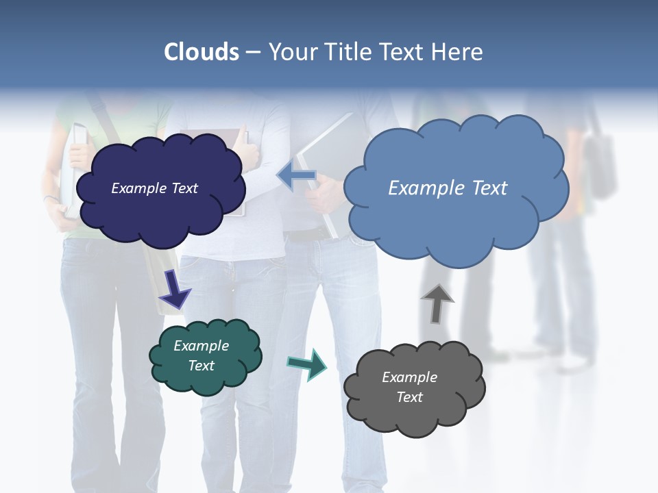 Foglia Cuore Fidanzati PowerPoint Template