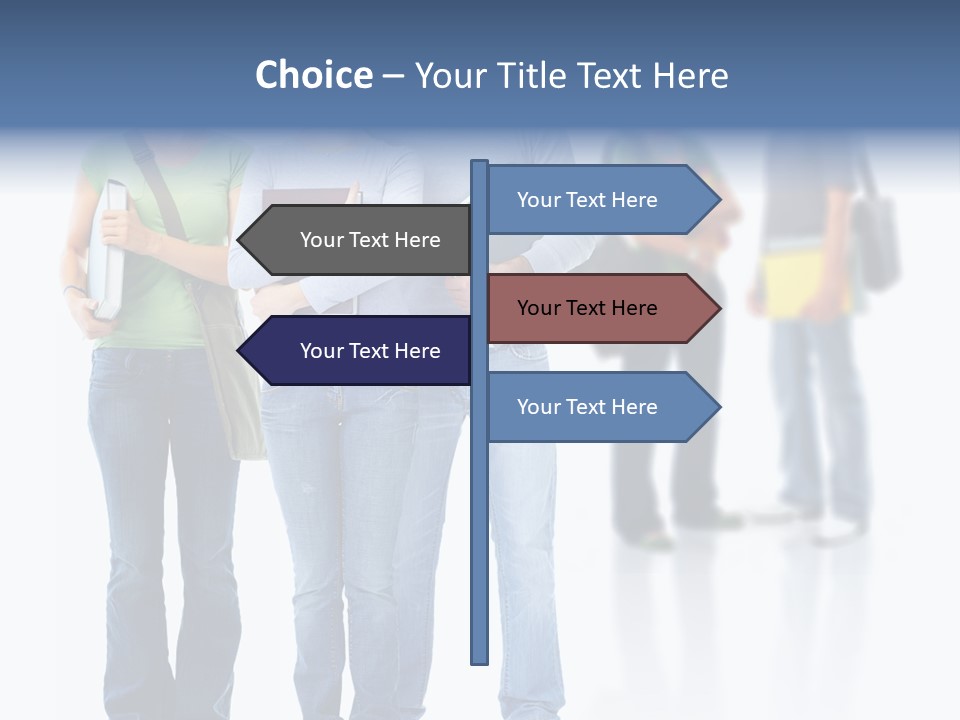 Foglia Cuore Fidanzati PowerPoint Template