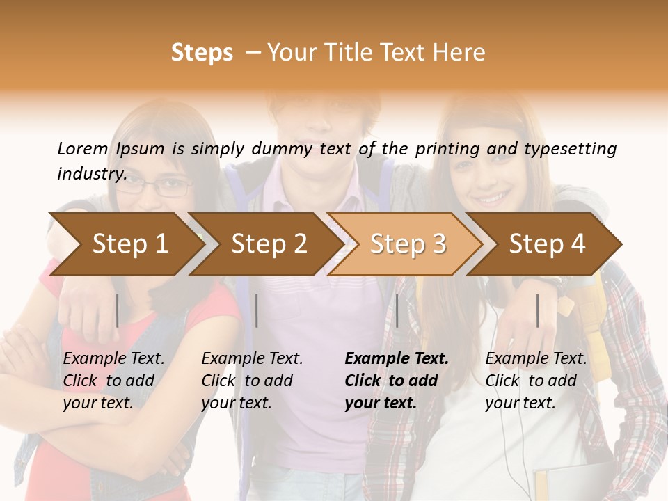 Natura Foglia Fiore PowerPoint Template