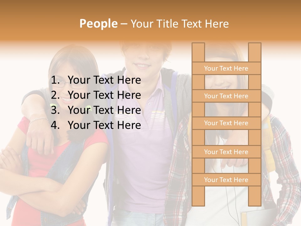 Natura Foglia Fiore PowerPoint Template