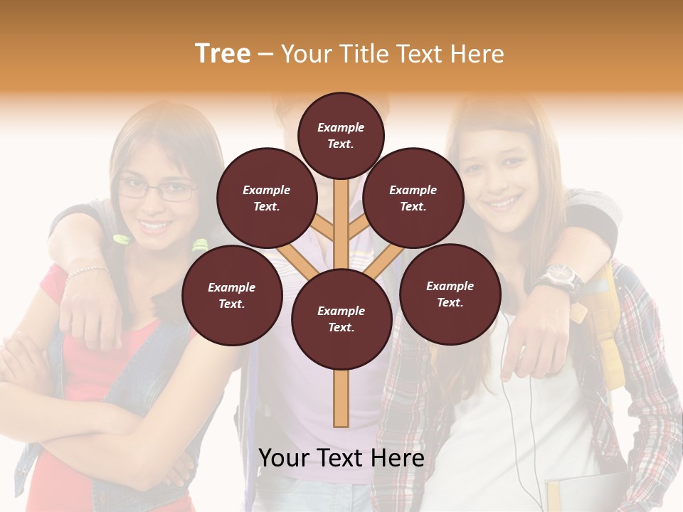 Natura Foglia Fiore PowerPoint Template