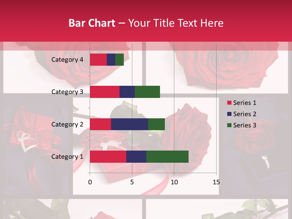 Rosa Bocciolo Gambo PowerPoint Template