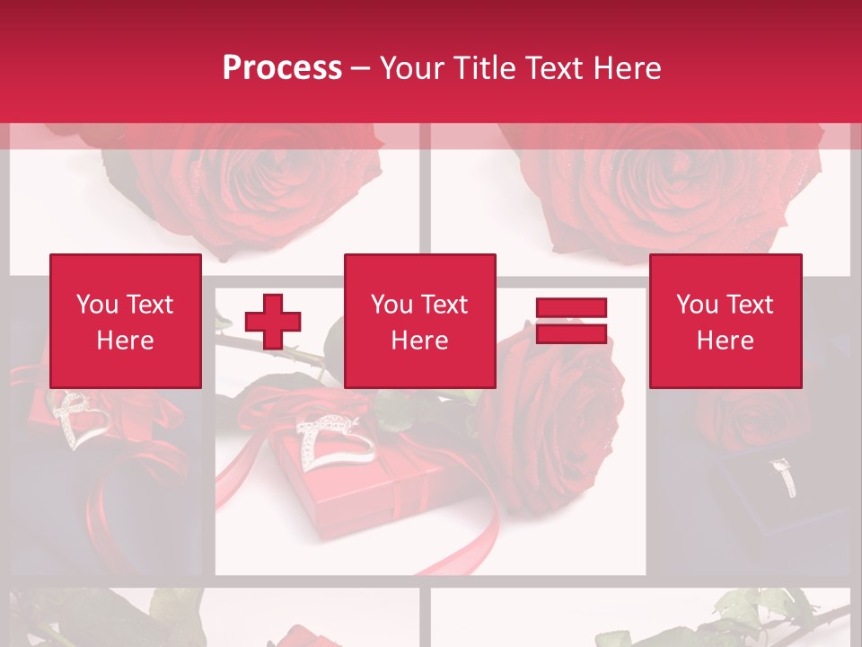 Rosa Bocciolo Gambo PowerPoint Template