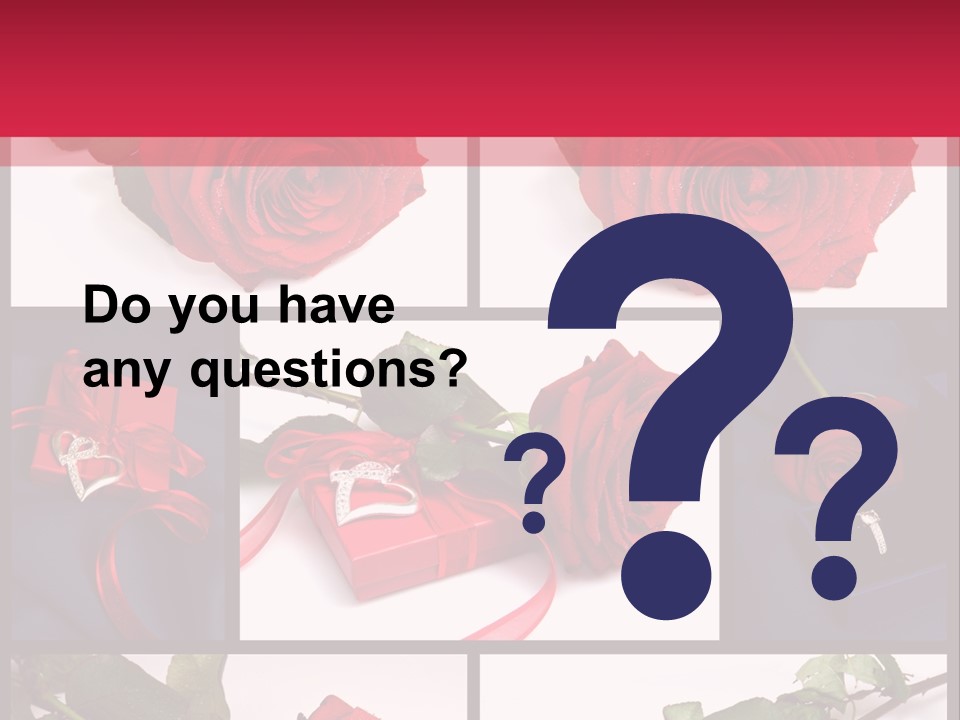 Rosa Bocciolo Gambo PowerPoint Template