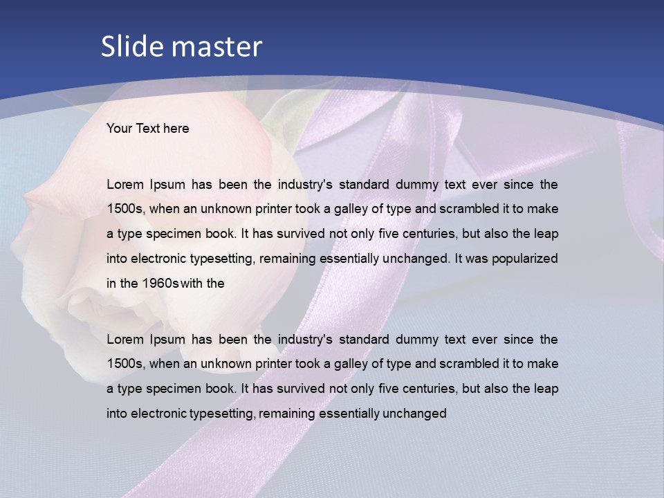 Bocciolo Fidanzati Perfezione PowerPoint Template